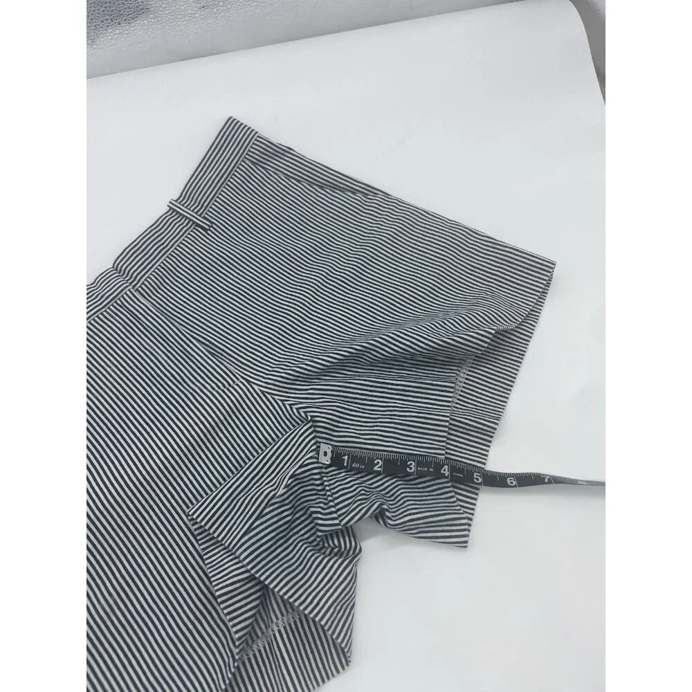GAP Blue White Striped Shorts Sz 8 4